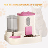 Fully Automatic 2in1 Cat Food Dispenser - Integrated Water A