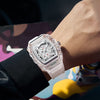 Wholesale Fashionable Transparent Mens Watches Waterproof Ti