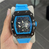 Cylindrical Mens Watch With Luminous Quartz Movementnon-wris