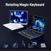 360 Swivel Keyboard Clear Case For IPad Smart Trackpad Bluet
