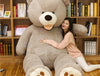 Giant Teddy Bear Plush Toy Huge  Soft Toys  Leather Shell |