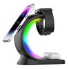 4 In 1 Magnetic Wireless Charger Fast Charging For Smart Pho