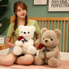 23-45cm New Lovely Hug Roses Teddy Bear Plush Pillow Stuffed