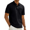 Men's Lapel Polo Shirt Linen Pocket T-Shirt | Buy Online Bes