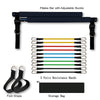 Fitness Yoga Pilates Bar Portable Gym Accessories Sport Elas