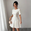 Fashionable And Elegant Short-Sleeve Dress For Women | Buy O
