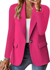 Ins Lapel Button Jacket Fashion Commuter Casual Suit Jacket