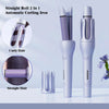 New 2 In 1 Automatic Hair Curler Straightener Negative Ion E