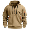 Dropped Shoulder Hooded Sweatshirt Men's Women's Plus Size L