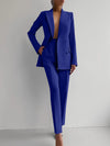 Casual Suits Fashion Long Sleeve Single-breasted Jacket Top