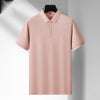 Cotton Mercerized Mens Polo Shirt High-End Feel Pure Cotton