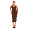 Modal Spaghetti-strap Adjustable Backless Dress | Buy Online