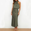 Summer Sleeveless Dress Ins Fashion Elegant Evening Party Cl