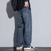 Fleece Lined American Style Retro Mens Straight Leg High Str