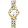 Fashion Jewelry 2pcs Luxury Fashion Women Watch Set Silver S
