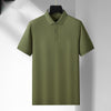 Cotton Mercerized Mens Polo Shirt High-End Feel Pure Cotton