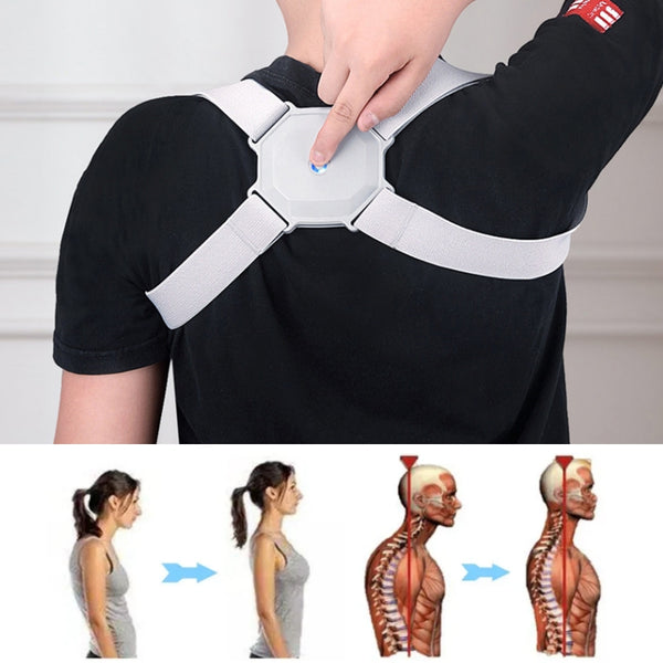 Smart Posture Corrector Adjustable Kids Adults Hunchback Bac