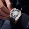 Wholesale Fashionable Transparent Mens Watches Waterproof Ti