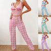 Spring Summer Women's Casual Pajamas Home Wear Vest Color Ma