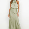 Summer Sleeveless Dress Ins Fashion Elegant Evening Party Cl