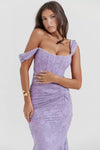Mozision Off-shoulder Backless Sexy Evening Dress For Women