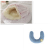 2 In 1 Dog And Cat Bed Pet Winter Bed Round Plush Warm Bed H
