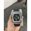 Cylindrical Mens Watch With Luminous Quartz Movementnon-wris