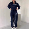 Womens 2 Piece Outfits Lounge Hoodless Pullover Sweatshirt S