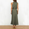 Summer Sleeveless Dress Ins Fashion Elegant Evening Party Cl
