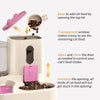 Fully Automatic 2in1 Cat Food Dispenser - Integrated Water A