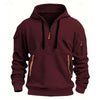 Dropped Shoulder Hooded Sweatshirt Men's Women's Plus Size L
