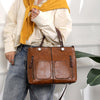Retro Large-capacity Handbags Simple Crossbody Shoulder Bags
