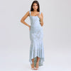Mozision Off-shoulder Backless Sexy Evening Dress For Women