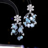 Ultra Immortal Exquisite High-end Crystal Flower Earrings |