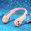 New Mini Neck Fan Portable Bladeless Hanging Neck Rechargeab