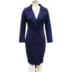 Double-breasted Blazer Dress Fashion Slim-fitting Hip-wrappe