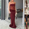 Y2K Lace Suspender Dress Fashion Sexy Lace Long Dresses Part