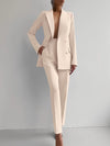 Casual Suits Fashion Long Sleeve Single-breasted Jacket Top