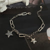Versatile Arrival Sterling Silver Pentagram Bracelet For Wom