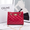 Mini Chain Shoulder Bags Rhombus Sewing Small Square Bags Fo