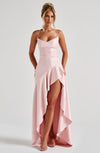 Women's Backless Ruffles Irregular Dress Summer Fashion Even