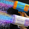 Bubble Gun Rocket 69 Holes Soap Bubbles Machine Gun Shape Au