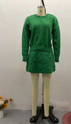 Sweater Skirt Sets For Women 2 Pieces Knit Casual Versatile