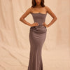 Slim Tube Top Long Dress Sexy Fashion Bandeau Backless Party