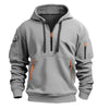 Dropped Shoulder Hooded Sweatshirt Men's Women's Plus Size L