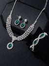 New European And American Style Elegant Luxury Sapphire Neck