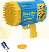 Bubble Gun Rocket 69 Holes Soap Bubbles Machine Gun Shape Au