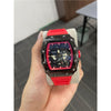 Cylindrical Mens Watch With Luminous Quartz Movementnon-wris
