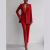 Casual Suits Fashion Long Sleeve Single-breasted Jacket Top