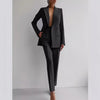 Casual Suits Fashion Long Sleeve Single-breasted Jacket Top